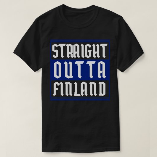 スカンジナビアオーバーギフトフィンランド Tシャツ (デザイン正面)