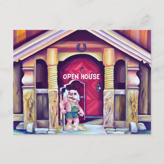 スカンジナビアオープンハウス ポストカード (正面)