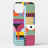 スカンジナビアカラフル型 Case-Mate iPhoneケース (裏面)