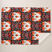 スカンジナビアキツネフォーク シェルパブランケット (正面(横))