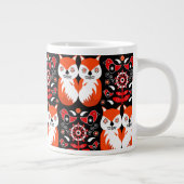 スカンジナビアキツネフォーク ジャンボコーヒーマグカップ (右)