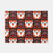 スカンジナビアキツネフォーク ドアマット (正面)