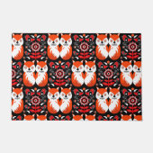 スカンジナビアキツネフォーク ドアマット (正面)