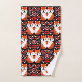 スカンジナビアキツネフォーク バスタオルセット (ハンドタオル)