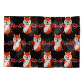 スカンジナビアキツネフォーク 枕カバー (裏面)