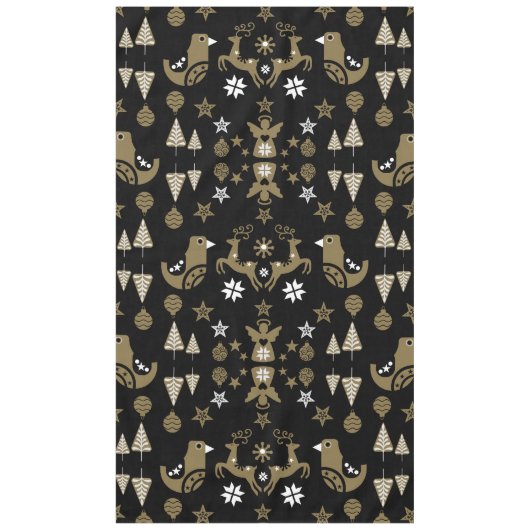 スカンジナビアシーズンラグジュアリーデコール テーブルクロス (正面)