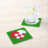 スカンジナビアジュレハート スクエアペーパーコースター (インサイチュ)