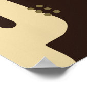 スカンジナビアスタイルのシームレスな背景パターン ポスター (角)