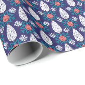 スカンジナビアスタイルクリスマスパターン ラッピングペーパー (ロールコーナー)