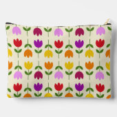 スカンジナビアスタイルコルon Crmフラワーパターン アクセサリーポーチ (裏面)