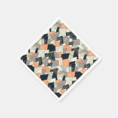 スカンジナビアスタイルマウンテンパターン スタンダードカクテルナプキン (角)