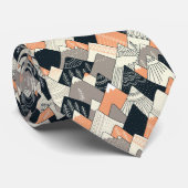 スカンジナビアスタイルマウンテンパターン ネクタイ (ロール)