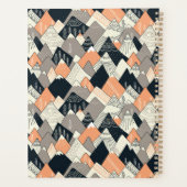 スカンジナビアスタイルマウンテンパターン プランナー手帳 (裏面)