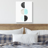 スカンジナビアスタイル幾何学的キャンバス印刷 キャンバスプリント (インサイチュ (寝室))
