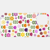 スカンジナビアスタイル花ビッグパターン Case-Mate iPhoneケース (裏面 / 右)