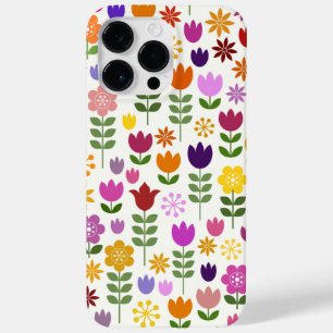 スカンジナビアスタイル花ビッグパターン Case-Mate iPhone 14 PRO MAXケース
