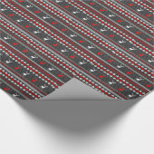 スカンジナビアスタグディアクリスマスラッピング紙 ラッピングペーパー (角)