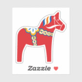 スカンジナビアダラの馬 シール (シート)