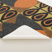 スカンジナビアデザインスタイルレ シェルパブランケット (3/4)