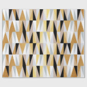 スカンジナビアデザイン三角形のシームレスパターンvin ラッピングペーパー (フラット)