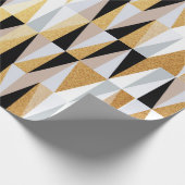 スカンジナビアデザイン三角形のシームレスパターンvin ラッピングペーパー (角)