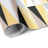 スカンジナビアデザイン三角形のシームレスパターンvin ラッピングペーパー (ロールコーナー)