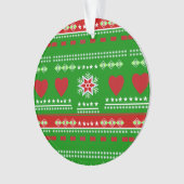 スカンジナビアデザイン、カントリースタイル オーナメント (正面)