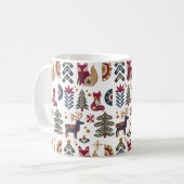 スカンジナビアデザイン コーヒーマグカップ (正面左)