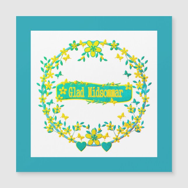 スカンジナビアデザイン、Glad midsommar (正面)