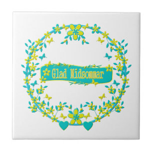 スカンジナビアデザイン、Glad midsommar タイル
