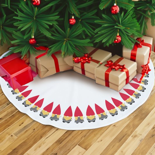 スカンジナビアニースフォーク ブラッシュドポリエステルツリースカート