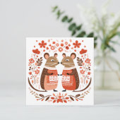 スカンジナビアネズミズロデントバレンタイン シーズンカード (スタンド正面)