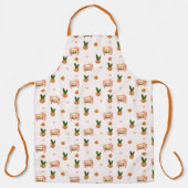 スカンジナビアハウスTVシームレスパターン エプロン (正面)