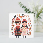 スカンジナビアハートバレンタイン シーズンカード (スタンド正面)