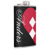 スカンジナビアハート フラスク (右)