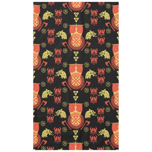 スカンジナビアバイキングノルセメンホームデコール テーブルクロス (正面)