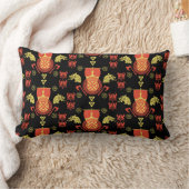 スカンジナビアバイキングノルセメンホームデコール ランバークッション (ブランケット)