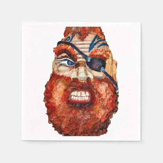 スカンジナビアバイキング スタンダードカクテルナプキン (正面)