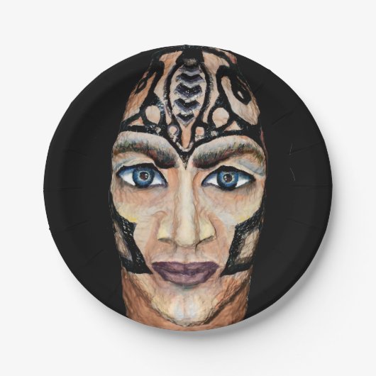 スカンジナビアバイキング ペーパープレート (正面)