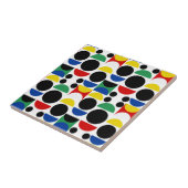 スカンジナビアバウハウスミッドセンチュリーパターン タイル (側面)