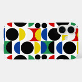 スカンジナビアバウハウスミッドセンチュリーパターン Case-Mate iPhoneケース (裏面 (横))