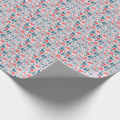 スカンジナビアパターン北欧人 ラッピングペーパー (角)