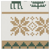 スカンジナビアパターン ファブリック (クローズアップ)