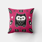 スカンジナビアフォークアートギフト クッション (裏面)