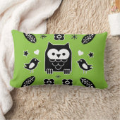 スカンジナビアフォークアートギフト ランバークッション (ブランケット)