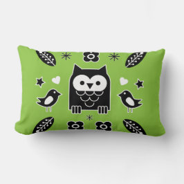 スカンジナビアフォークアートギフト ランバークッション