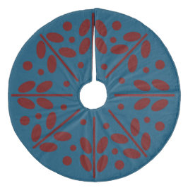 スカンジナビアフォークアートクリスマスツリースカート フリース ツリースカート