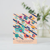 スカンジナビアフォークアートクリスマスホリデーズアニュアルレター (スタンド正面)