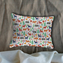 スカンジナビアフォークアートノルディックボホパタモダンーン 枕カバー