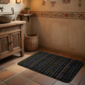 スカンジナビアフォークアートバスマット バスマット